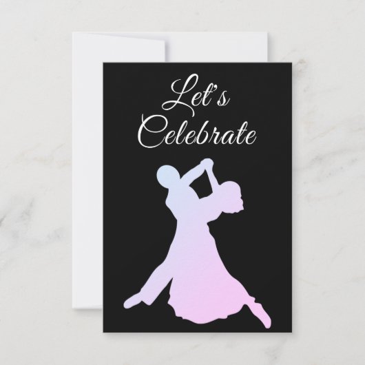 Uitnodiging Dansfeest (Voorkant)