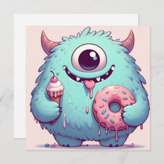 Uitnodiging "De goudmijn" (Voorkant / Achterkant)