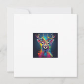 Uitnodiging - De Kleurrijke Hert (Achterkant)