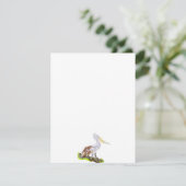 Uitnodiging: De storm; Pelican is hier Kaart (Staand voorkant)