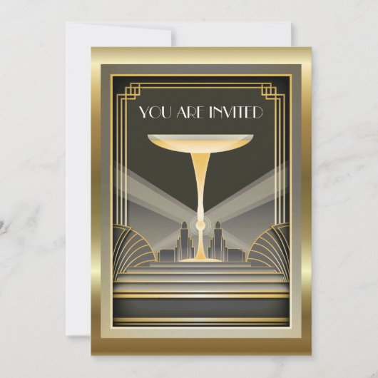 Uitnodiging Deco Contemporary Gala Event 2 (Voorkant)