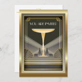 Uitnodiging Deco Contemporary Gala Event 2 (Voorkant / Achterkant)