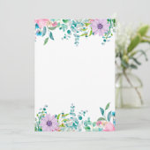 uitnodiging-design kaart (Staand voorkant)