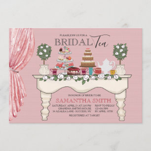 Uitnodiging dessert-tabel