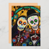 UITNODIGING DIA DE LOS MUERTOS (Voorkant / Achterkant)