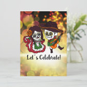 Uitnodiging dia de Los Muertos (Staand voorkant)