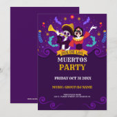 Uitnodiging Día de Los Muertos (Voorkant / Achterkant)