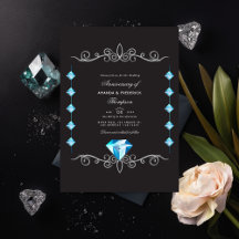 Uitnodiging diamanten huwelijksjubileum