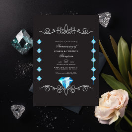 Uitnodiging diamanten huwelijksjubileum