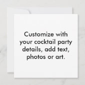 Uitnodiging - Diamanten & Martinis (Achterkant)