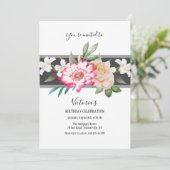 Uitnodiging die een statement maakt (Staand voorkant)