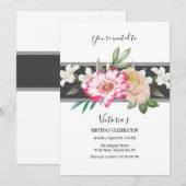 Uitnodiging die een statement maakt (Voorkant / Achterkant)