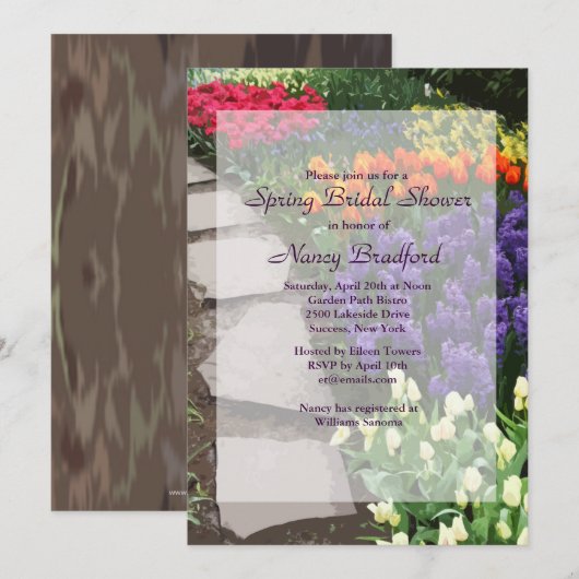 Uitnodiging dienstregelingspad (Voorkant / Achterkant)