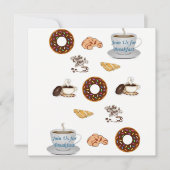 Uitnodiging Doe mee met ons voor ontbijt Kaart (Voorkant)