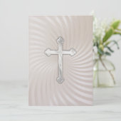 Uitnodiging Doop / Eerste Communie / Confirmatie (Staand voorkant)