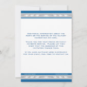 Uitnodiging door de luchtmacht om uitzettingsparti (Achterkant)