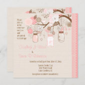 Uitnodiging droombruiloft zomer (Voorkant / Achterkant)