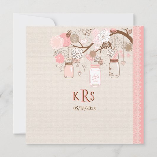 Uitnodiging droombruiloft zomer (Achterkant)