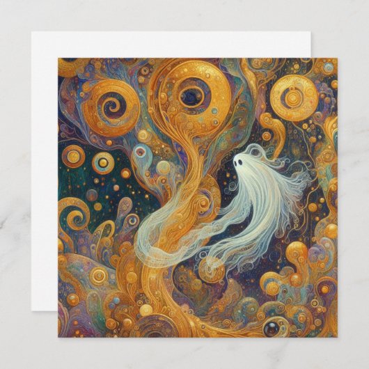 Uitnodiging "Droomvlucht" (Voorkant / Achterkant)