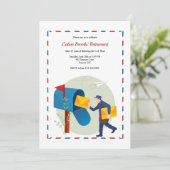 Uitnodiging e-mail van de Partij voor de Pensioner (Staand voorkant)