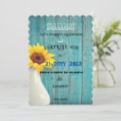 Uitnodiging echtgenoot (Staand voorkant)