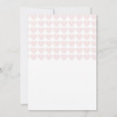 Uitnodiging: een klein schatje is op komst kaart (Achterkant)