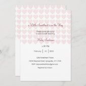 Uitnodiging: een klein schatje is op komst kaart (Voorkant / Achterkant)