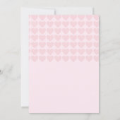 Uitnodiging: een klein schatje is op komst kaart (Achterkant)