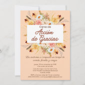 Uitnodiging Eenvoudige Thanksgiving-diner (Voorkant)