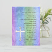 Uitnodiging eerste communautaire Waterverf (Staand voorkant)