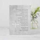 Uitnodiging eerste communautaire Waterverf (Staand voorkant)