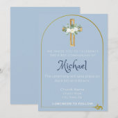 Uitnodiging Eerste Communie (Voorkant / Achterkant)