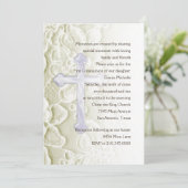 Uitnodiging eerste communiqué en kruisverhaal (Staand voorkant)