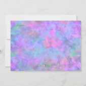 Uitnodiging eerste gemeenschap Abstract met kruis (Achterkant)