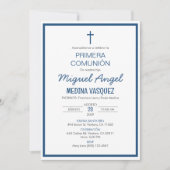 Uitnodiging Eerste Heilige Communie (Voorkant)
