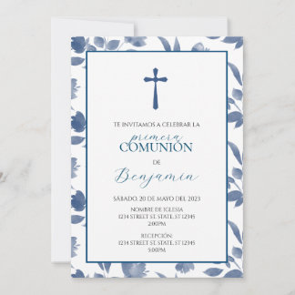 UITNODIGING EERSTE HEILIGE COMMUNIE OF RELIGIEUZE