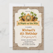 Uitnodiging Egypte (Voorkant)