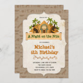 Uitnodiging Egypte (Voorkant / Achterkant)