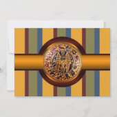 Uitnodiging Egyptische King Party (Voorkant)