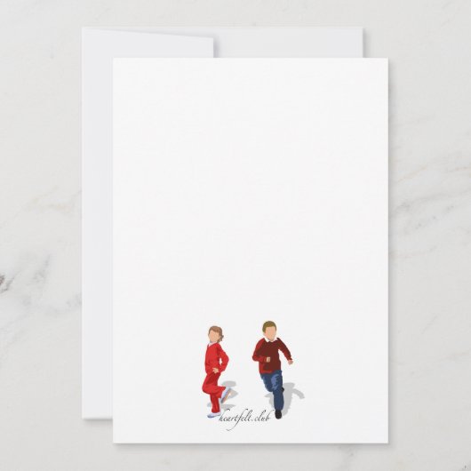 Uitnodiging einde schooljaar (Achterkant)