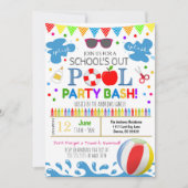 Uitnodiging einde schoolpool (Voorkant)