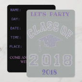 UITNODIGING EINDPARTIJ (Voorkant / Achterkant)