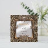 Uitnodiging Elegant Bronze Animal Dragonfly jewel (Staand voorkant)