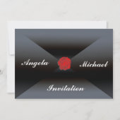 Uitnodiging Elegante en leuke bruiloft uitnodiging (Voorkant)