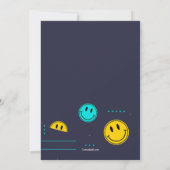 Uitnodiging Emoji Party (Achterkant)