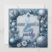 Uitnodiging Eve-partij nieuwjaar (Voorkant)