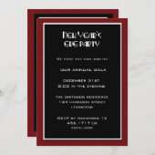 Uitnodiging Eve-partij nieuwjaar (Voorkant / Achterkant)