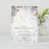 Uitnodiging Eve-partij nieuwjaar (Staand voorkant)