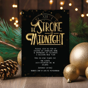 Uitnodiging Eve-partij nieuwjaar