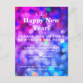 Uitnodiging Eve-partij nieuwjaar (Voorkant)